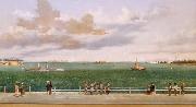 William Aiken Walker Charleston Harbor France oil painting artist